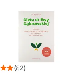 Okładka książki "Dieta dr Ewy Dąbrowskiej" z hasłem "Fenomen samouzdrawiającego się organizmu".